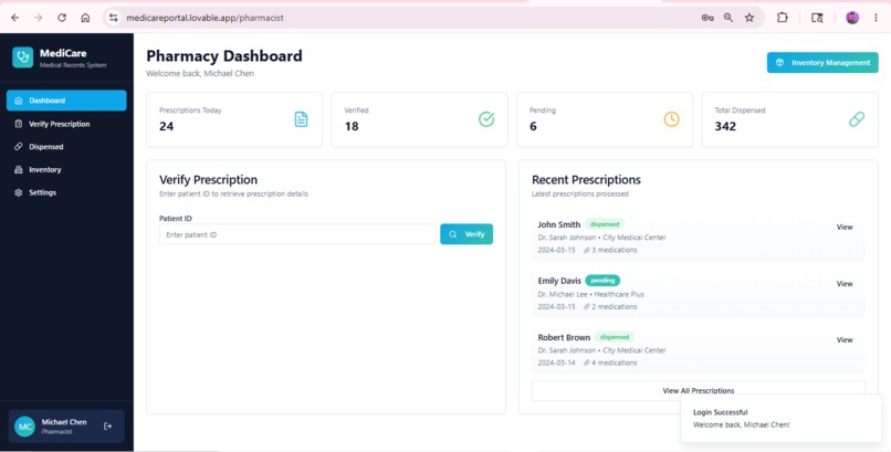 MEDICARE PORTAL – screenshot 1