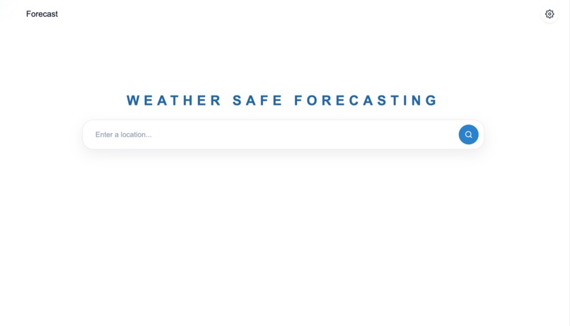 Weather Safe Forecasting – screenshot 5