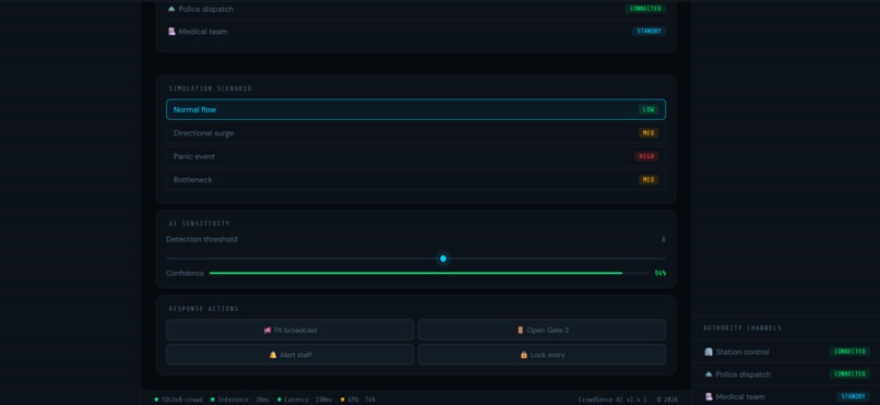 CrowdSenseAI – screenshot 2