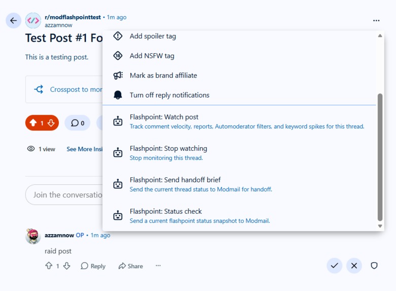 Flashpoint Handoff – screenshot 3