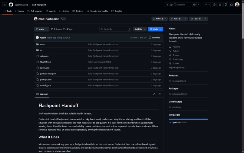 Flashpoint Handoff – screenshot 2