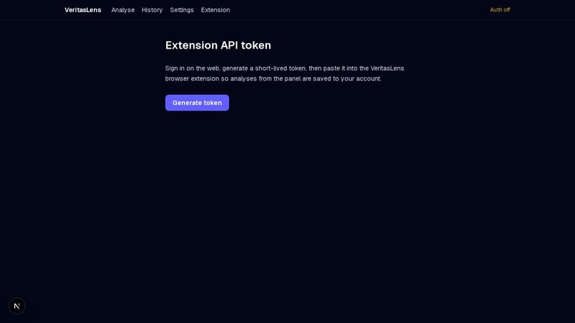 VeritasLens – screenshot 1