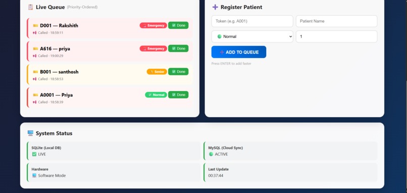 Smart Queue Health – screenshot 2