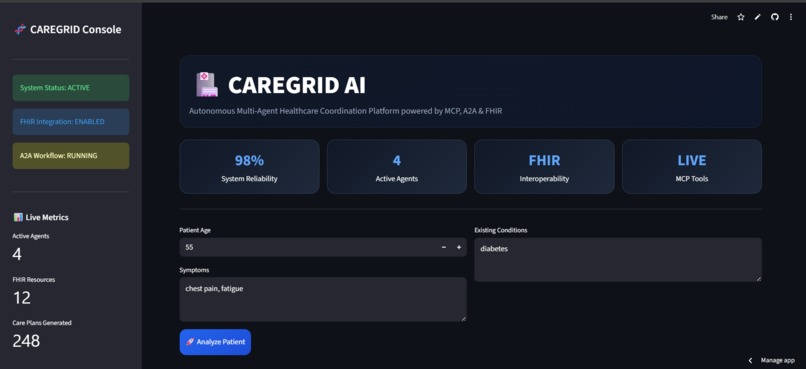 CAREGRID AI – screenshot 3