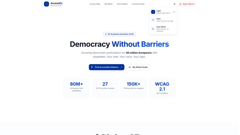AccessEU – screenshot 12