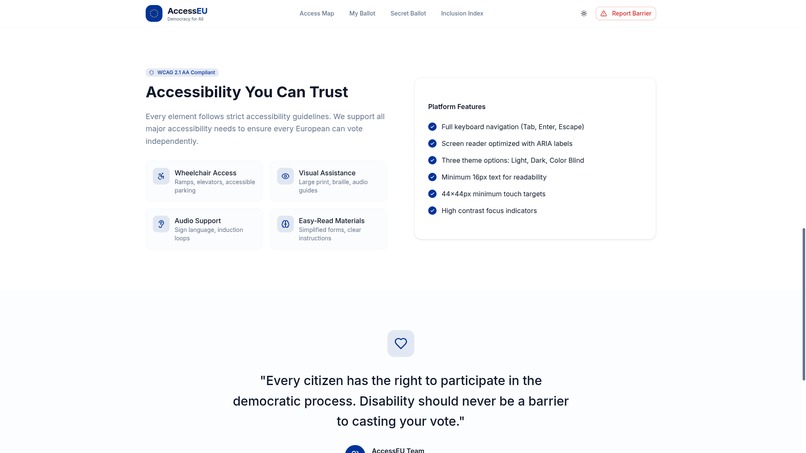 AccessEU – screenshot 13