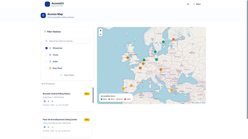 AccessEU – screenshot 19