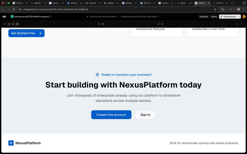 Nexus Platform – screenshot 1