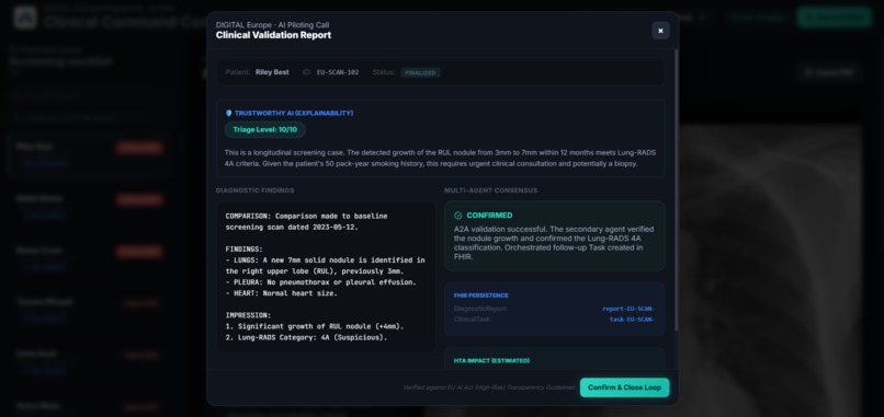 AI Screening Orchestrator: The Clinical Command Center – screenshot 6