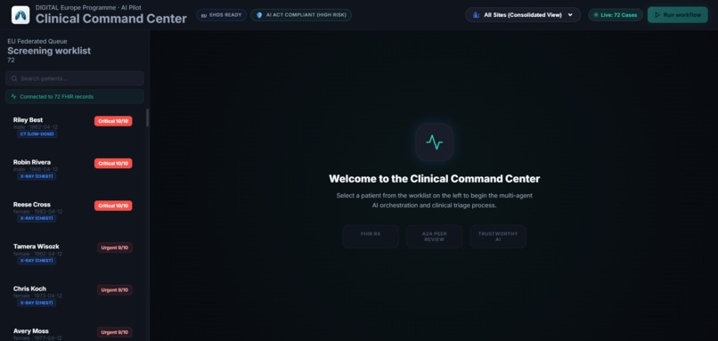 AI Screening Orchestrator: The Clinical Command Center – screenshot 7