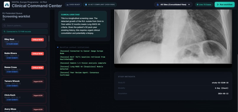 AI Screening Orchestrator: The Clinical Command Center – screenshot 8