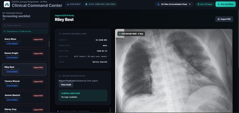 AI Screening Orchestrator: The Clinical Command Center – screenshot 9