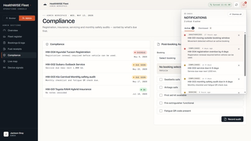 Fleet-Wise – screenshot 3