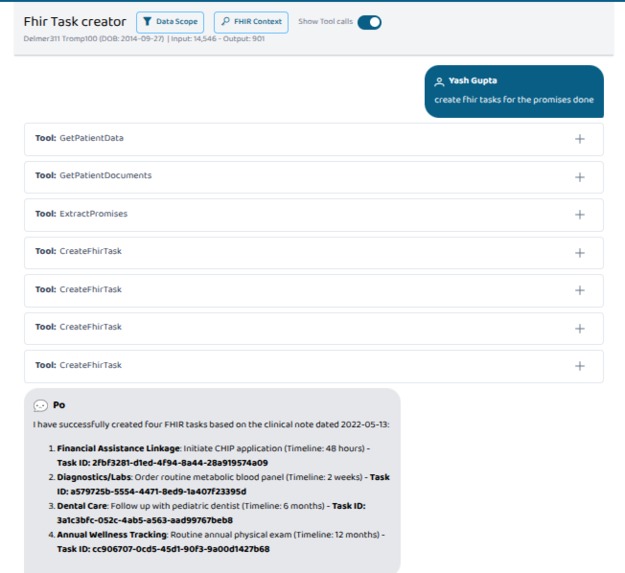 Fhir Task Creator – screenshot 1