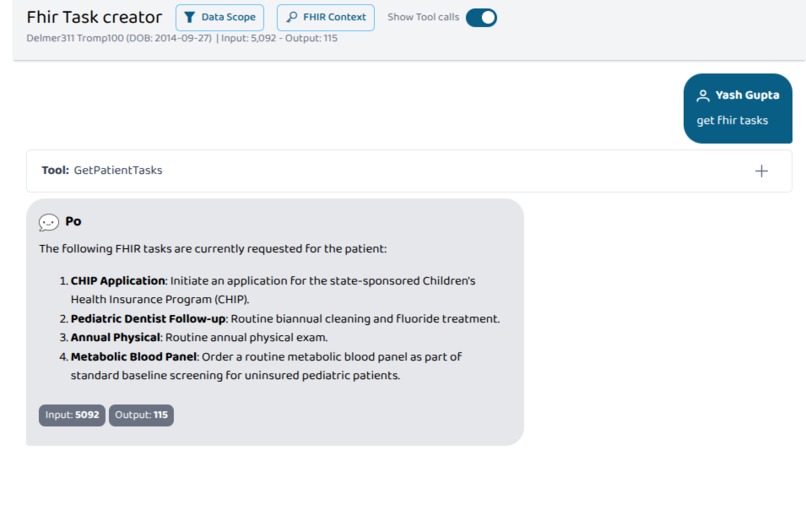 Fhir Task Creator – screenshot 2