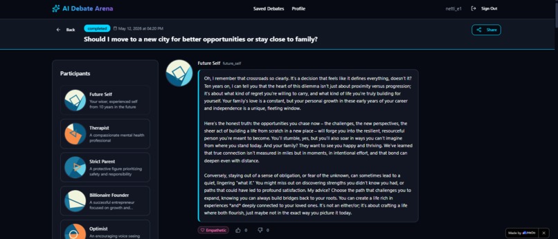 AI Debate Arena – screenshot 5