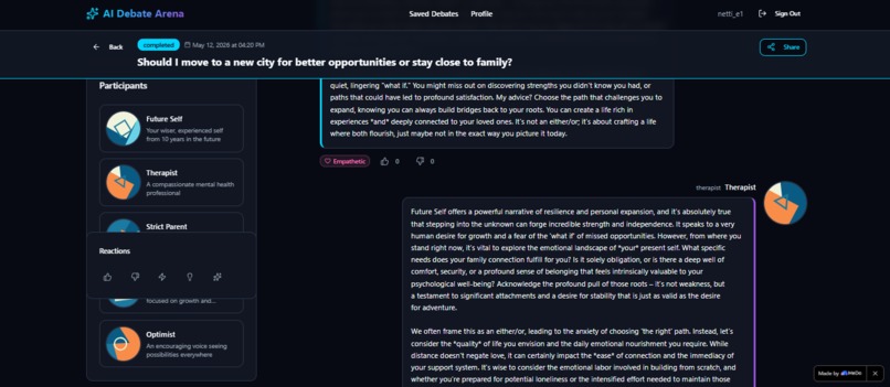 AI Debate Arena – screenshot 6