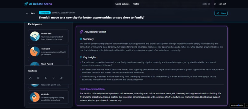 AI Debate Arena – screenshot 7