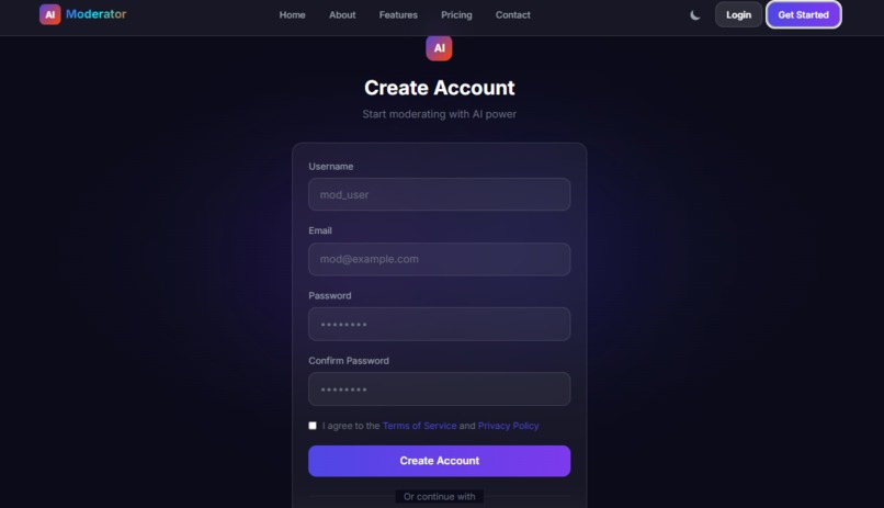 AI-powered moderator assistance – screenshot 6