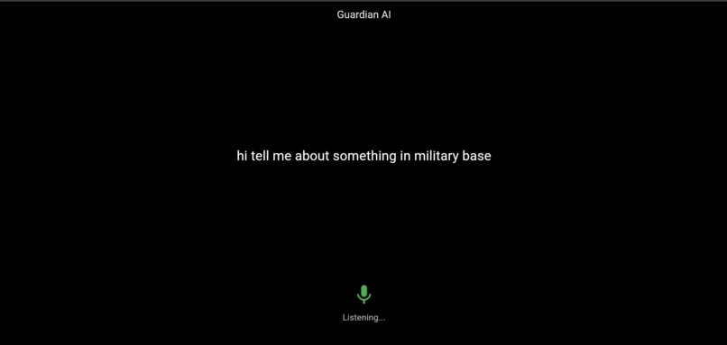 Guardian AI – screenshot 1