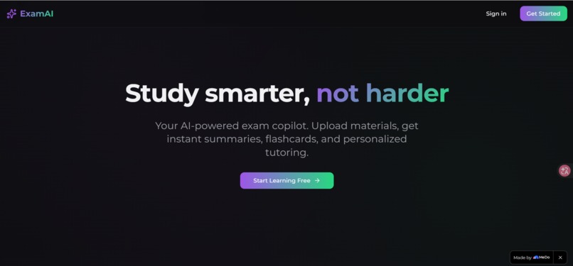 Exam AI – screenshot 1