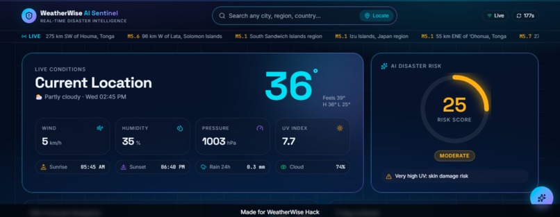 WeatherWise AI Sentinel – screenshot 7