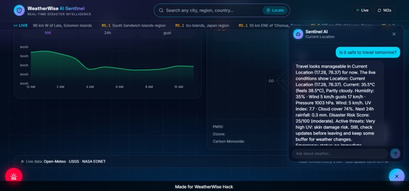 WeatherWise AI Sentinel – screenshot 8