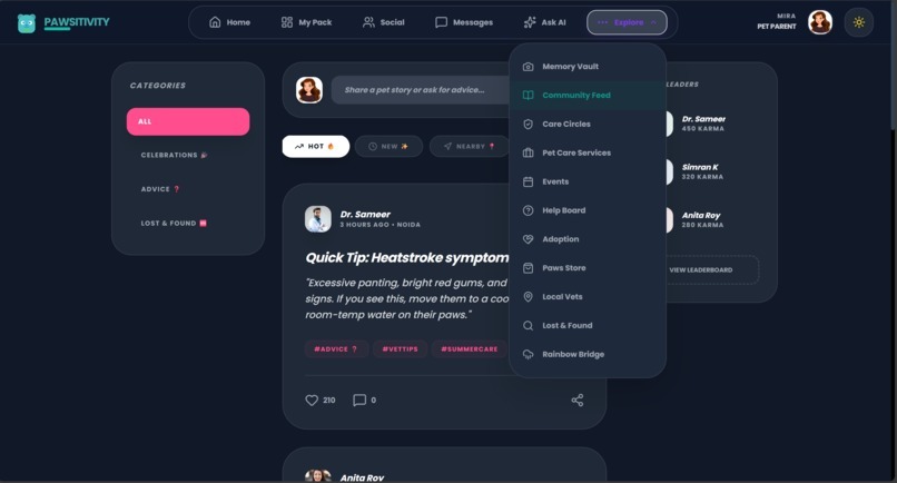 Pawsitivity  – screenshot 1