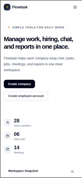 FlowTaks – screenshot 1