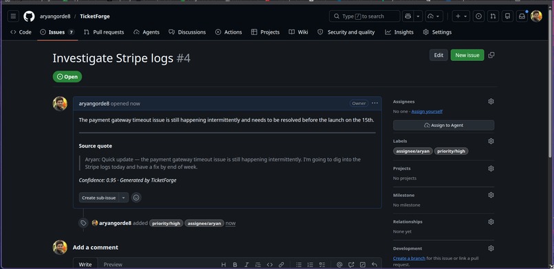 TicketForge – screenshot 3