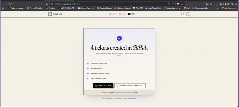 TicketForge – screenshot 8