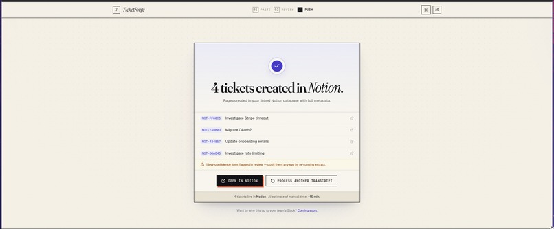 TicketForge – screenshot 9