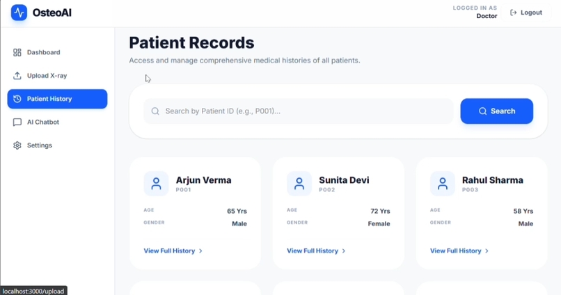 OsteoAI: AI-Based Osteoporosis Risk Detection – screenshot 8