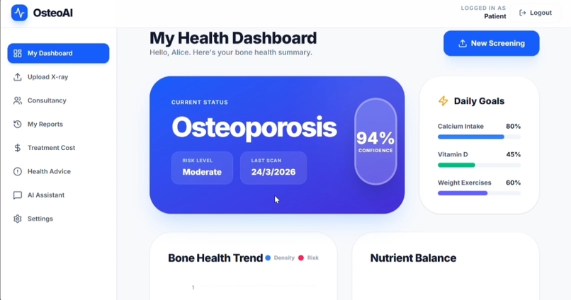 OsteoAI: AI-Based Osteoporosis Risk Detection – screenshot 11