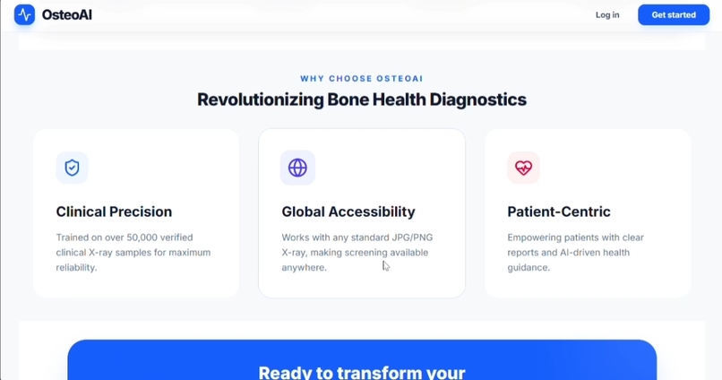 OsteoAI: AI-Based Osteoporosis Risk Detection – screenshot 3
