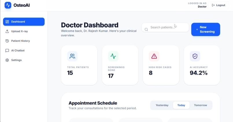 OsteoAI: AI-Based Osteoporosis Risk Detection – screenshot 4