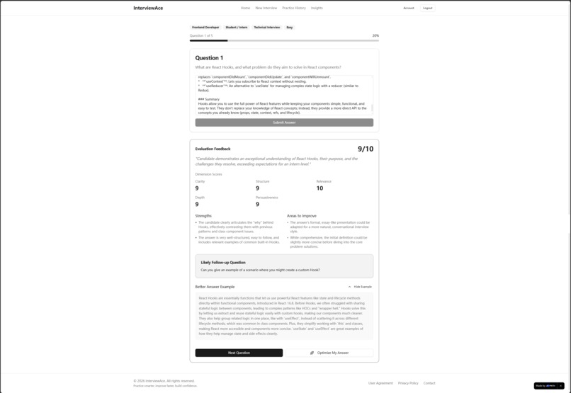 InterviewAce – screenshot 3