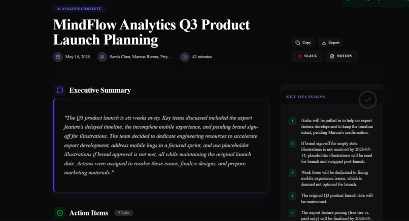  MeetingMind – screenshot 6