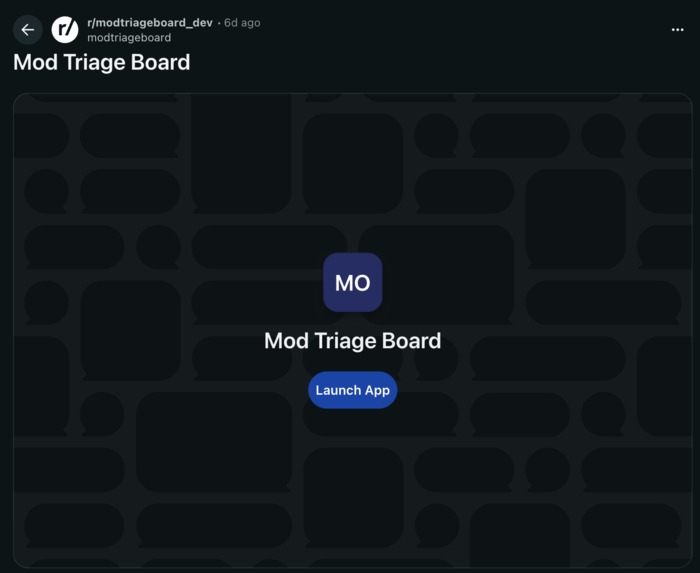 Mod Triage Board – screenshot 1