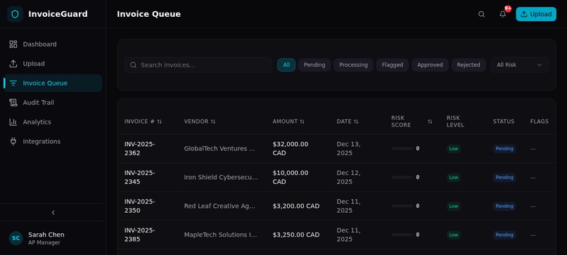 InvoiceGuard: Intelligent Invoice Verification – screenshot 3