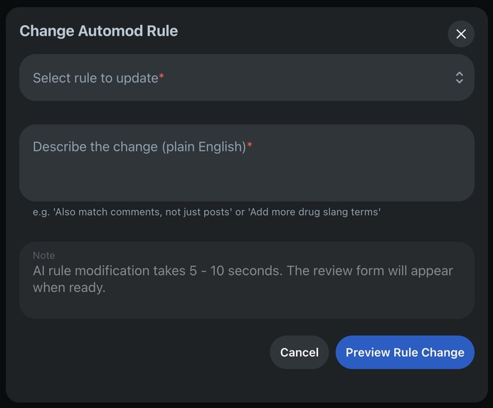 Automod 4 Me – screenshot 6