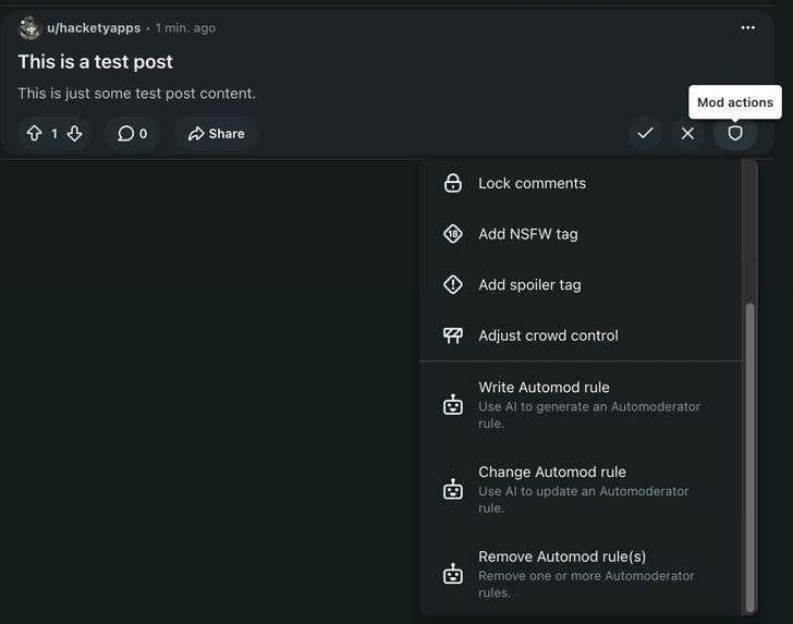 Automod 4 Me – screenshot 2