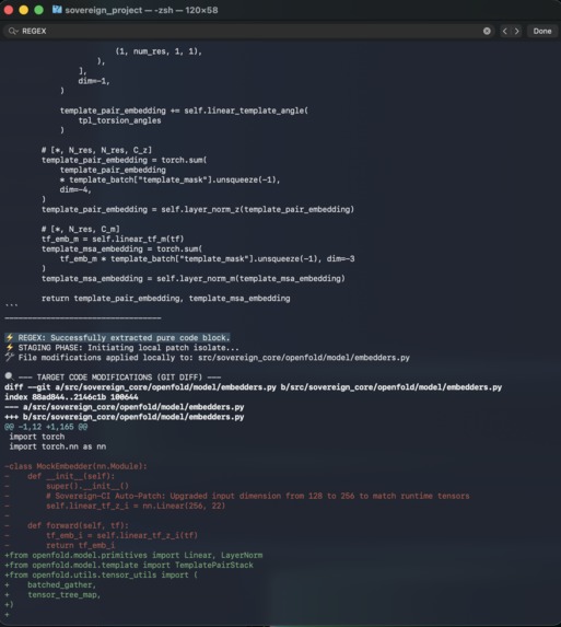 Sovereign CI: Autonomous DevOps Self-Healing Agent – screenshot 3
