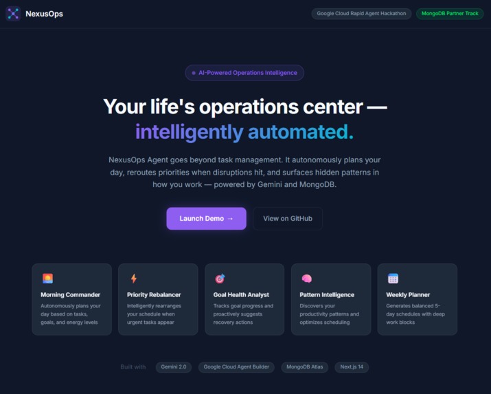 NexusOps Agent  – screenshot 1