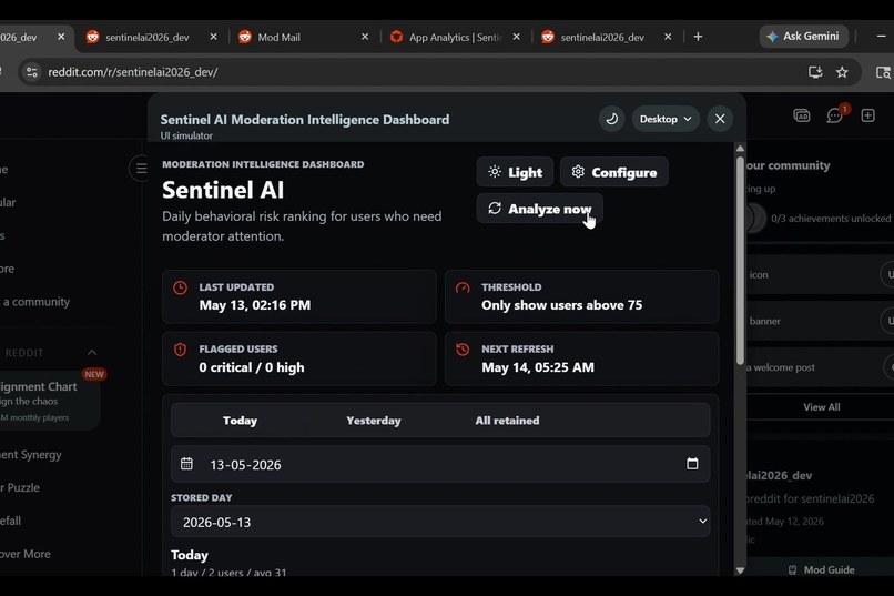 Sentinel AI – screenshot 2