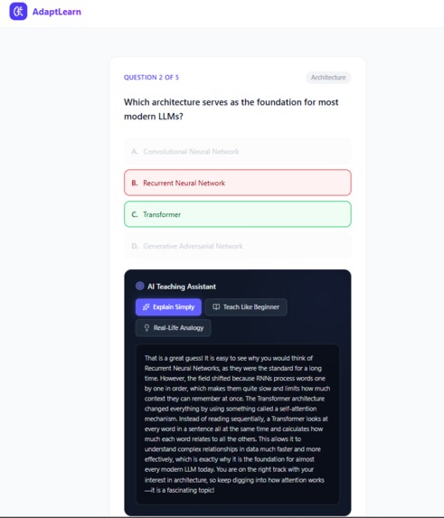 AdaptLearn AI – screenshot 3