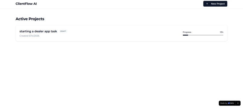 ClientFlow AI – screenshot 1