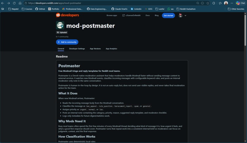 Postmaster – screenshot 1