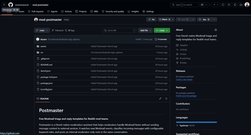 Postmaster – screenshot 2