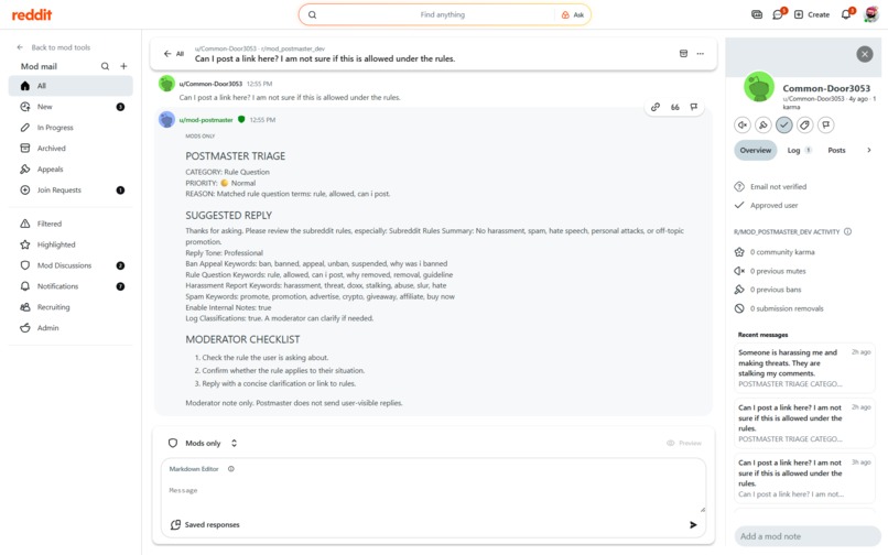 Postmaster – screenshot 5